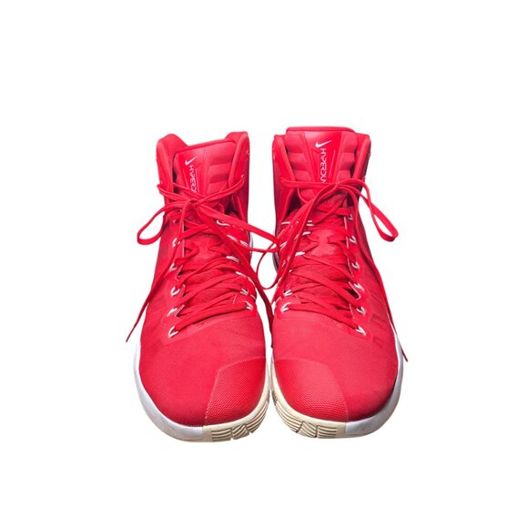 Nike Men's Size 18 Hyperdunk 2016 TB Gym Red White 856483-663 High Top Sneakers - Picture 2 of 8